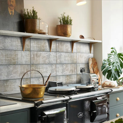 Fun-life City Lights Thickened Brick Stickers American Retro Kitchen And Bathroom Wall Waterproof Stickers - Shello's Creative Boutique