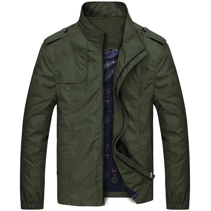 Men Business Jacket Brand Clothing Mens Jackets and Coats Outdoors Clothes Casual Mens Outerwear Male Coat Bomber Jacket for Men - Shello's Creative Boutique