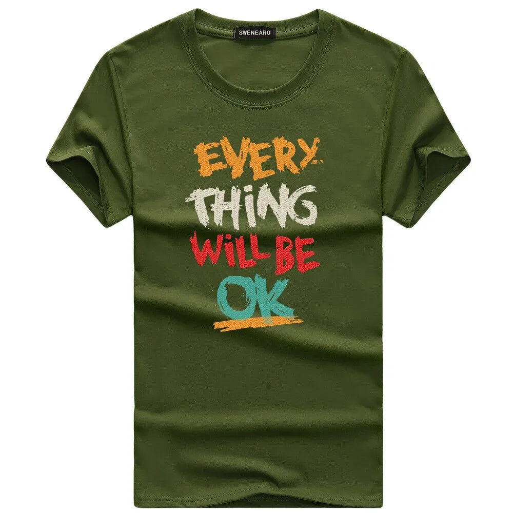 SWENEARO Men's T-Shirt New Men's T-Shirts Plus Size S-5XL Summer Short Sleeve Men's T Shirts Men's T Shirts TShirts Homme T-Shir - Shello's Creative Boutique