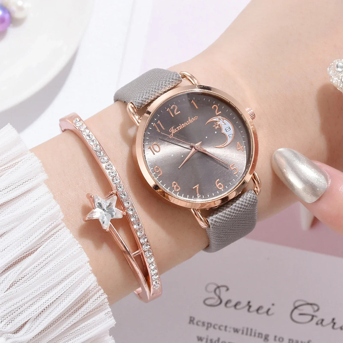 Women Watches Luxury Leather Band Watch Dress Clock Lady Wrist Watch - Shello's Creative Boutique