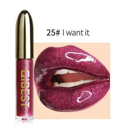 Lips Makeup Gloss Magic Lipstick Glitter Long Lasting Make Up Waterproof Metallic Liquid - Shello's Creative Boutique