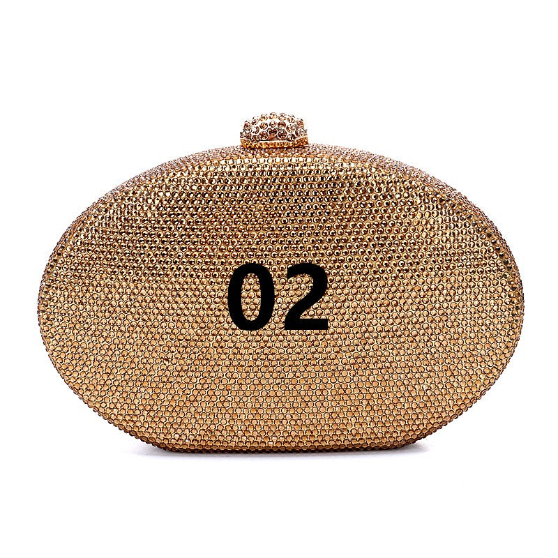 Crystal bag can be used for crossbody carrying, suitable for party and wedding gift bags Shello Creative Boutique