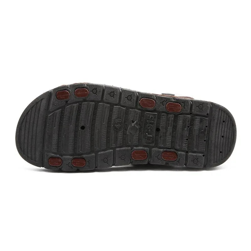 Men shoes Arrival Summer Men Flip Flops High Quality Beach Sandals Anti-slip Zapatos Hombre Casual Shoes Wholesale 43 - Shello's Creative Boutique
