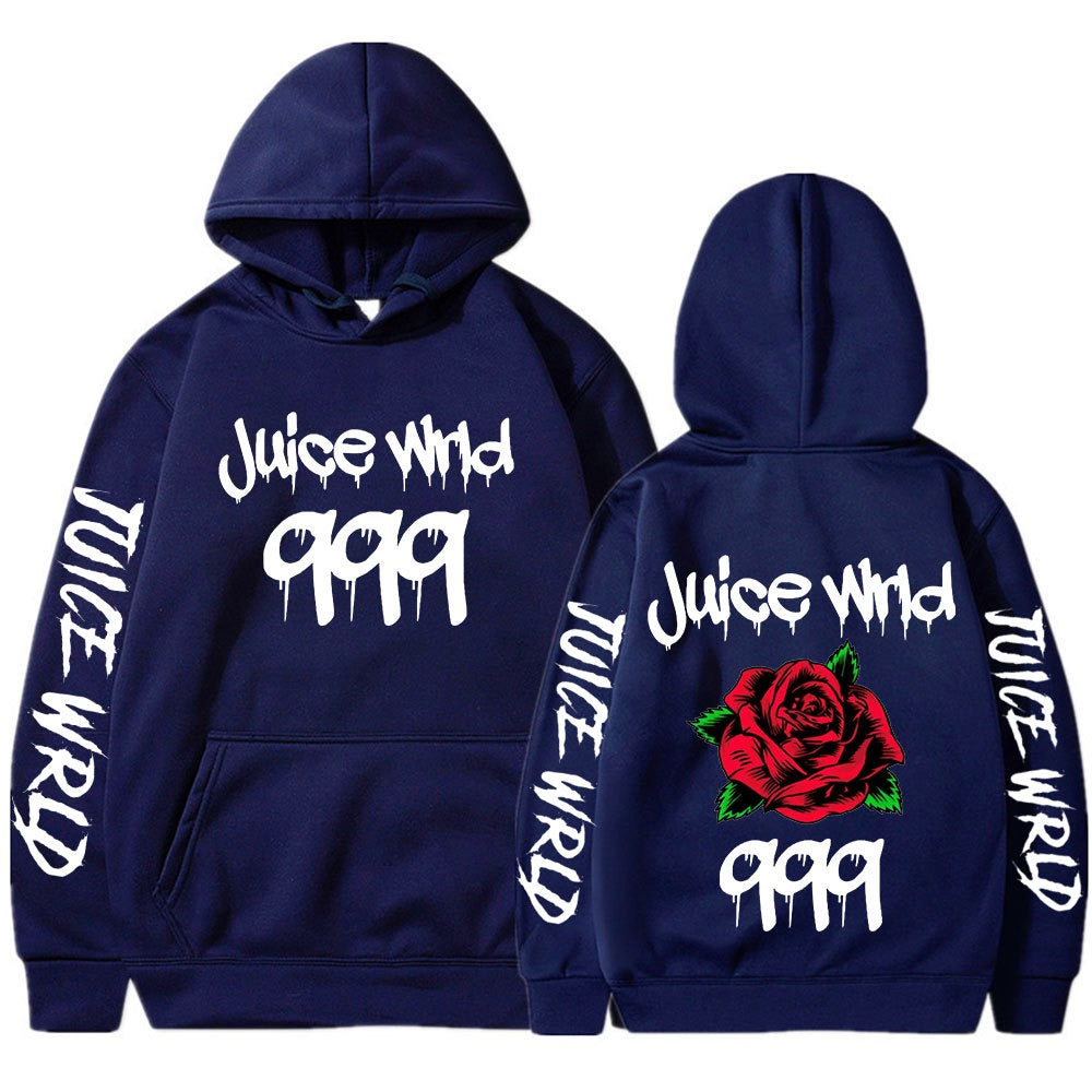 Dark Wind Rose European Street Trendy Hoodie Sweatshirt Men