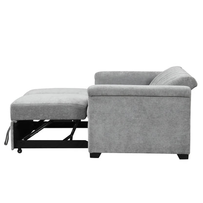 U_STYLE Convertible Soft Cushion Sofa Pull Bed – Stylish & Functional Comfort for Any Space - Shello's Creative Boutique