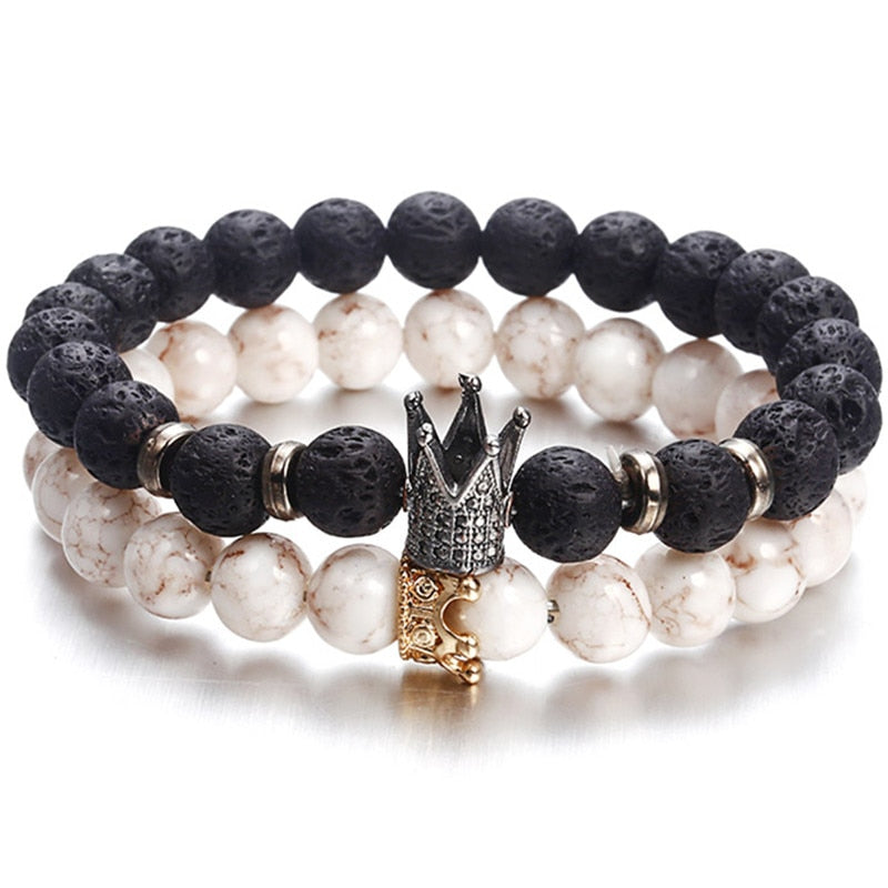 Fashion Beaded Women Men Bracelets Simple Classic Round Bead Charm Bracelets & Bangles For Men Handmade Accessories Gift-Shello's Creative Boutique