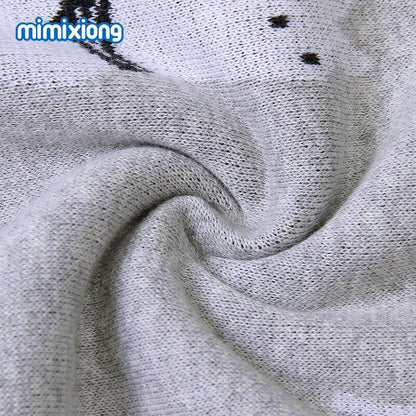 Baby Knitted Blanket 100x80cm - Soft Cartoon Swaddle Wrap for Newborns - Shello's Creative Boutique