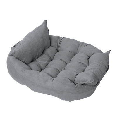 Four-Season Universal Summer Folding Dog Sofa Bed Soft Pet Cushion Pit Bull Small And Medium-Sized Dogs Pet Kennel eprolo