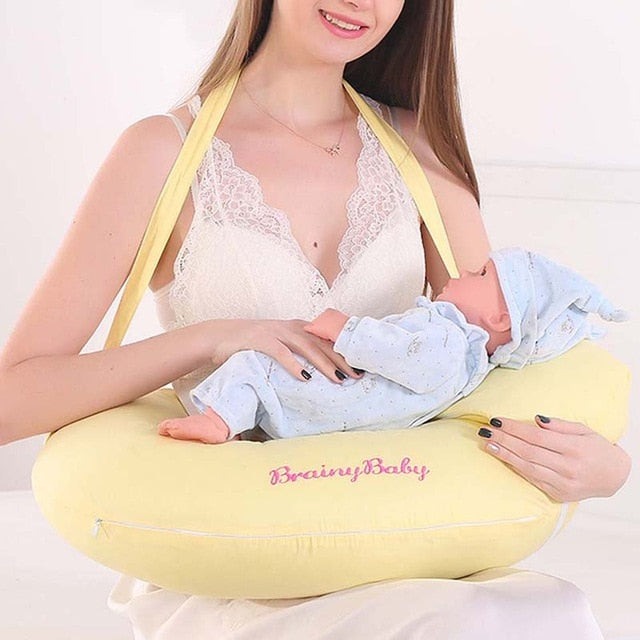Breastfeeding Pillow Multifunctional Nursing Pillow Newborn Baby Feeding U-shaped Pillow Pregnant Woman Waist Comfort Cushion eprolo