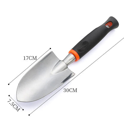 Flower Shovel Gardening Tool Set Three-Piece Set Of Meaty Shovel Flower Shovel Household Digging Soil Planting Flower Small Shovel - Shello's Creative Boutique