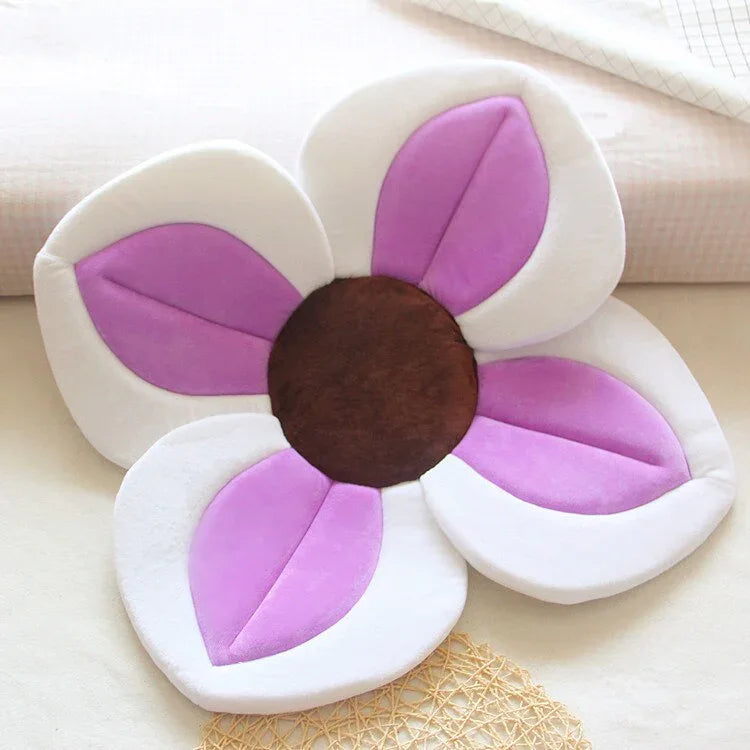 Baby Bath Mat 80CM - Blooming Flower Tub Cushion for Newborns - Shello's Creative Boutique