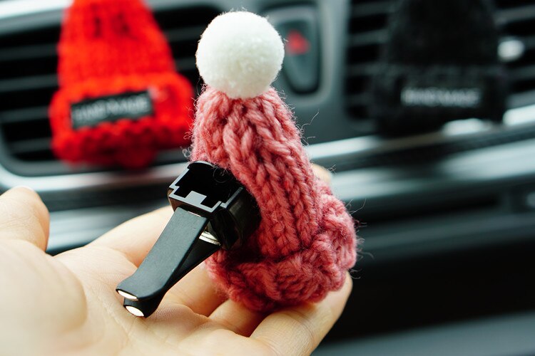 Car Styling Handmade Hat Shape Air Freshener Clip Air Condition Vent Perfume Original Fragrance Scent Automobile Accessories eprolo