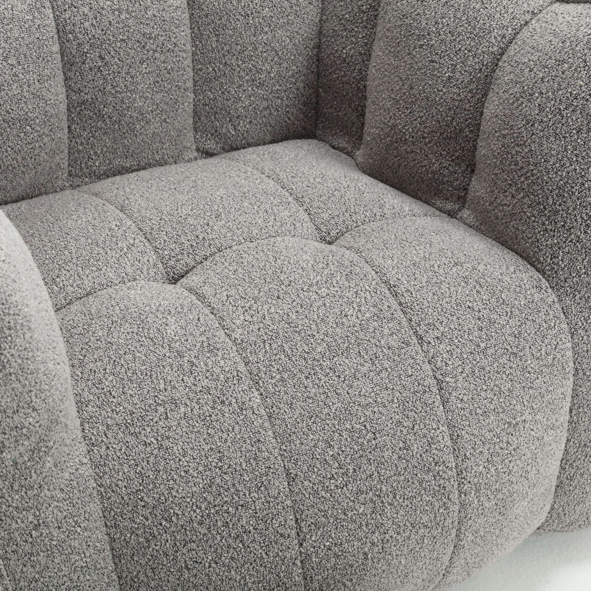 Soft Bean Bag Chair with High Resilient Foam(Chips)for living room and bedroom,Comfortable Square Lazy Sofa with Footstool eprolo