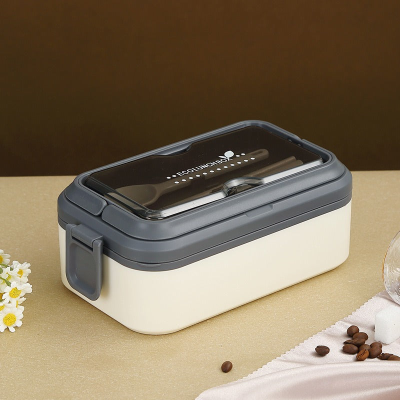 304 stainless steel lunch bento box heating portable fast food insulation multi-layer microwave lunch box eprolo
