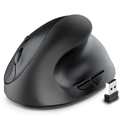 Vertical grip rechargeable silent wireless anti mouse hand designer drawing office creative ergonomic mouse - Shello's Creative Boutique
