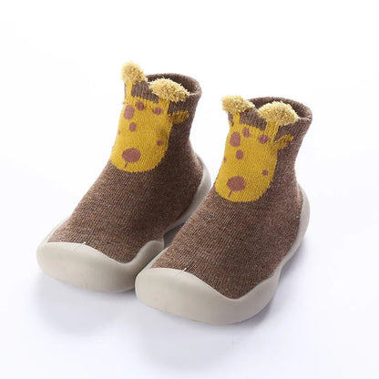 Cartoon Cotton Toddler Shoes – Soft Sole Indoor Floor Socks for Boys & Girls (Ages 3 Months–3 Years) - Shello's Creative Boutique