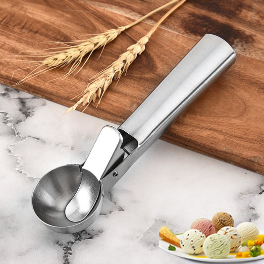 430 Stainless Steel Ice Cream Scoop Dual-Use Function Fruit Scoop Ice Cream Scoop Ball Scoop eprolo