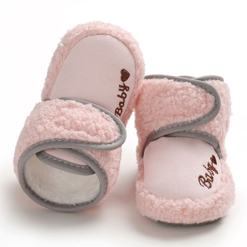 Baby Winter Warm First Walkers Cotton Baby Shoes Cute Infant Baby boys girls shoes soft sole indoor shoes for 0-18M eprolo