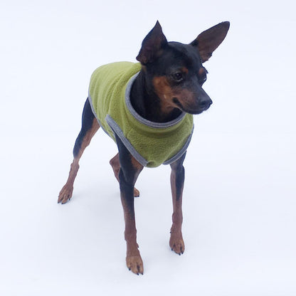 Cozy Winter Dog Sweater - Soft Fleece Pet Jacket for Small to Large Dogs