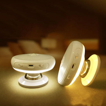 Motion Sensor light 360 Degree Rotating Rechargeable LED Night Light Security Wall lamp eprolo