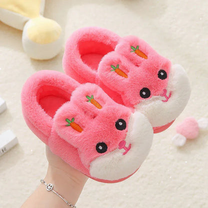 Kids Cotton Slides – Cozy & Cute Rabbit Slippers for Boys & Girls - Shello's Creative Boutique