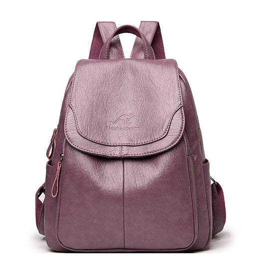 Backpack Women's Fashionable Travel Bag Trendy College Student Backpack Shello Creative Boutique