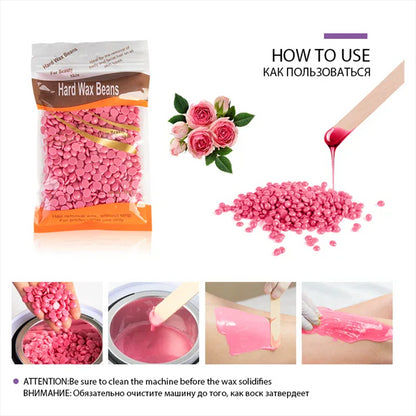 500Cc Mini Wax Warmer Heater Electric Hands Spa Hair Removal Depilatory Melting Wax Machine Pot Temperature Control - Shello's Creative Boutique