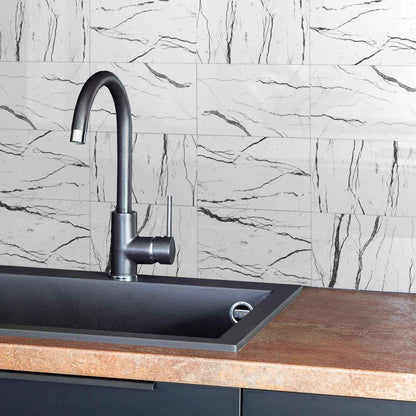 Waterproof Brick Wall Stickers - Premium Washbasin Background Decor - Shello's Creative Boutique