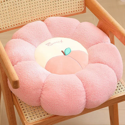 New Pumpkin Cushion Color Contrast Persimmon Ruyi Putuan Home Sofa Decoration Soft Cushion - Shello's Creative Boutique