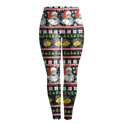 Women Christmas Leggings - Shello's Creative Boutique