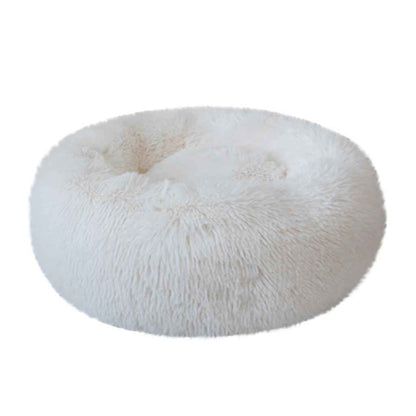 Donut Dog Bed - Soft Washable Pet Cushion for Dogs & Cats