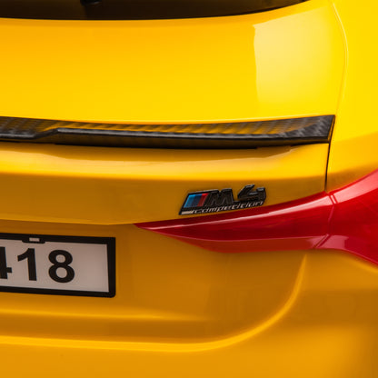 Yellow BMW M4 12v Kids ride on toy car 2.4G W/Parents Remote Control Three speed adjustable eprolo