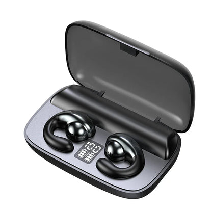 S19 wireless Bluetooth earphones without in ear clip, high aesthetic value, and long battery life - Shello's Creative Boutique