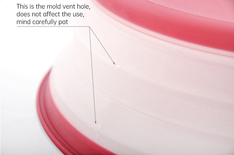 Collapsible Microwave Cover Lid Folding Plate Cover Colander Strainer Fruit Vegetables Washing Basket Plate Lid Kitchen Tools eprolo