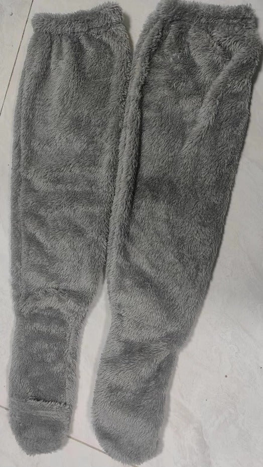 Cozy Plush Over-Knee Socks - Ultra-Soft Winter Leg Warmers