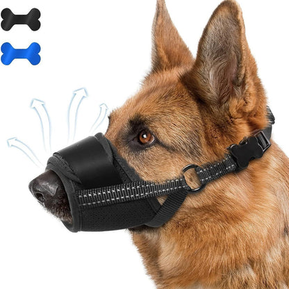 Mesh dog mouth covers for pets to go out and eat randomly. Anti barking and anti biting masks for dogs. Large and medium-sized d Shello Creative Boutique