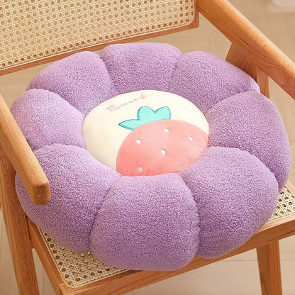 New Pumpkin Cushion Color Contrast Persimmon Ruyi Putuan Home Sofa Decoration Soft Cushion - Shello's Creative Boutique