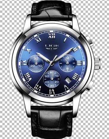 Lige Casual Fashion Trend Business Waterproof Belt Watch Men's Multi-Function Luminous Watch eprolo