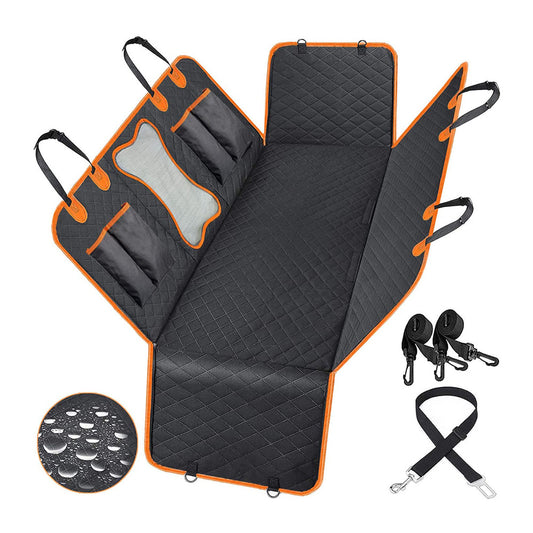 Waterproof Car Pet Mat - Premium Back Seat Dog Protection Cover