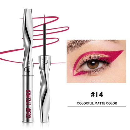 Makeup Pudaier eyeliner long-lasting waterproof eyeliner pen ultra-fine color liquid eyeliner - Shello's Creative Boutique