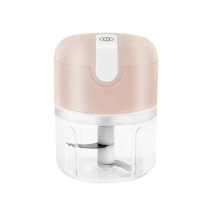 250ml Home Kitchen Appliances Vegetable Meat Electric Mini USB Rechargeable Multifunctional Chopper Garlic Masher Wireless Garlic Beater - Shello's Creative Boutique