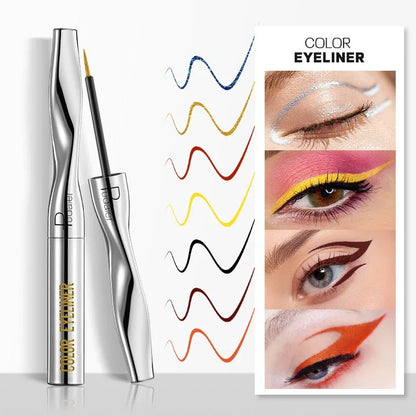 Makeup Pudaier eyeliner long-lasting waterproof eyeliner pen ultra-fine color liquid eyeliner - Shello's Creative Boutique