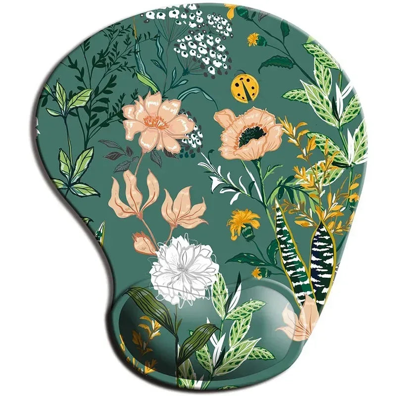 Ergonomic Mouse Pad Wrist Rest Non-Slip Rubber Desk Mat Pad Under Hand Office Mouse Carpet Wristband Wrist Support Accessories - Shello's Creative Boutique