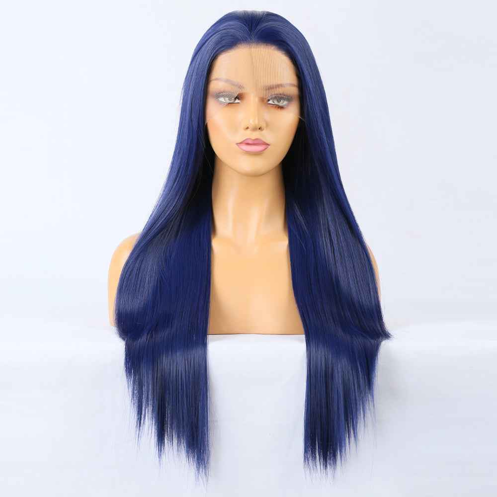 Straight Lace Front Wig Bone Straight Human Hair Wig Transparent Lace Frontal Wig Glueless