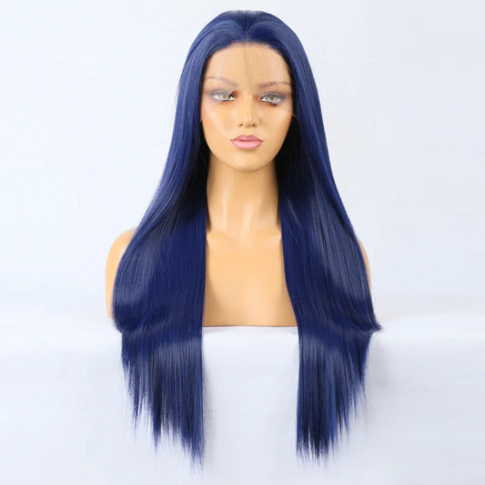 Bone Straight Lace Front Wig - Glueless Transparent Lace Human Hair - Shello's Creative Boutique