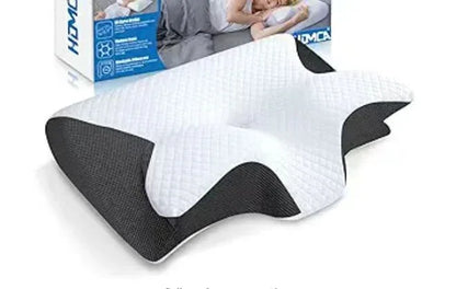 Home Sleep Memory Foam Neck Memory Pillow Orthopedic Cervical Health Cotton Anime - Shello's Creative Boutique