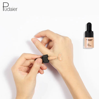 Professional Full Coverage Liquid Foundation Face Base Makeup Natural Colour Concealer - Shello's Creative Boutique
