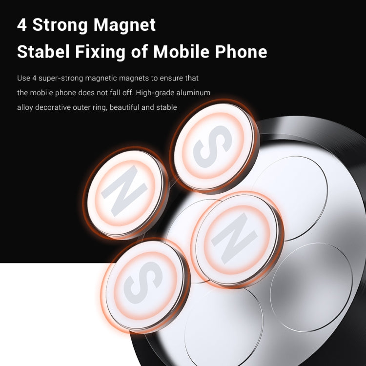 TOPK D21 Car Mobile Phone Holder Magnetic Universal In-car Phone Holder Stand, D21 - Shello's Creative Boutique