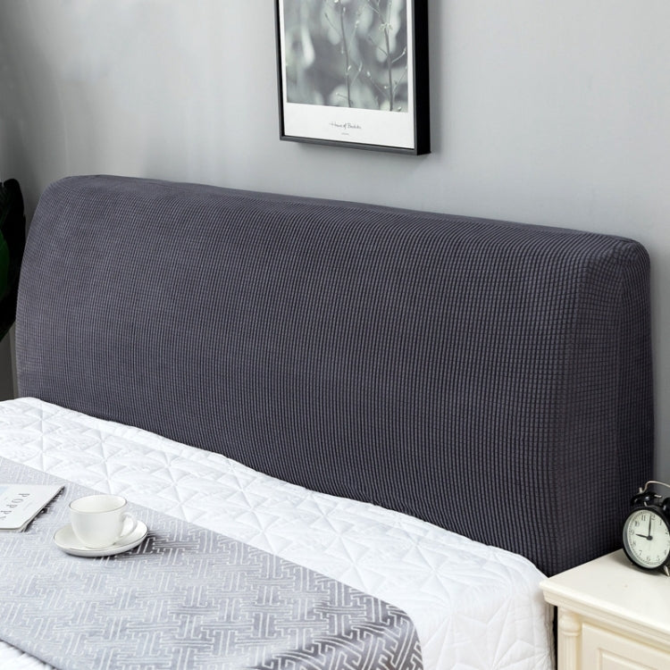 Polar Fleece Elastic Full Covered Headboard Dust Cover, 120cm, 150cm, 180cm - Shello's Creative Boutique
