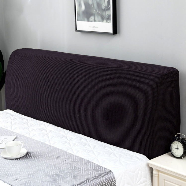 Polar Fleece Elastic Full Covered Headboard Dust Cover, 120cm, 150cm, 180cm - Shello's Creative Boutique